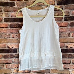 Madewell Gauze Level Sleeveless Tank XS